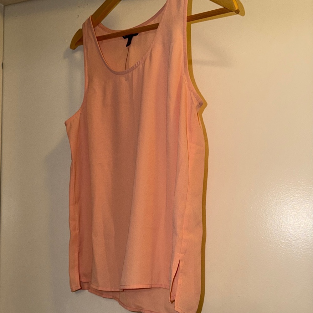 Pink Sleeveless Tank Top